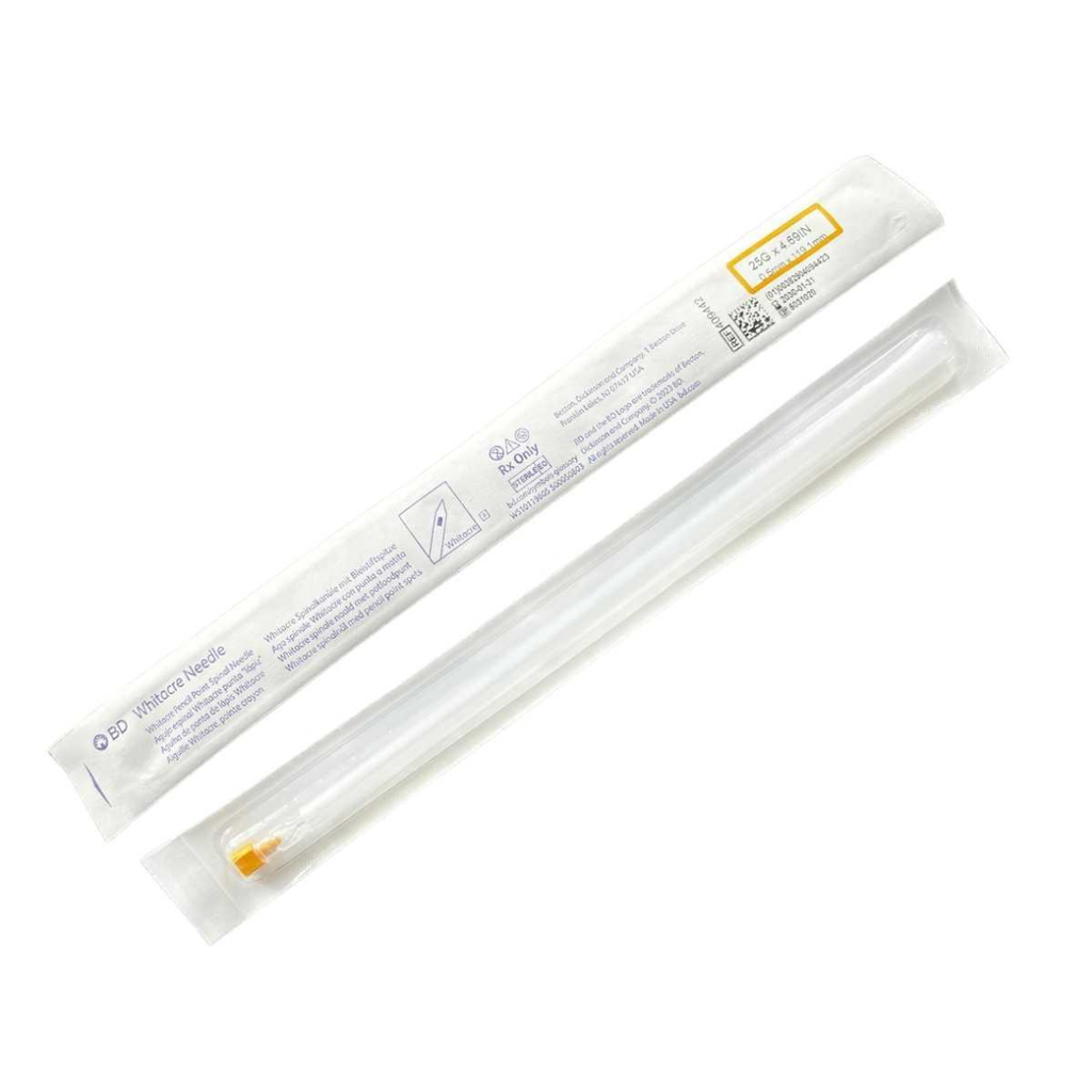 [3025] AGUJA WHITACRE 25 G X 4 11/16 IN LARGA REF 409442 NARANJA BD