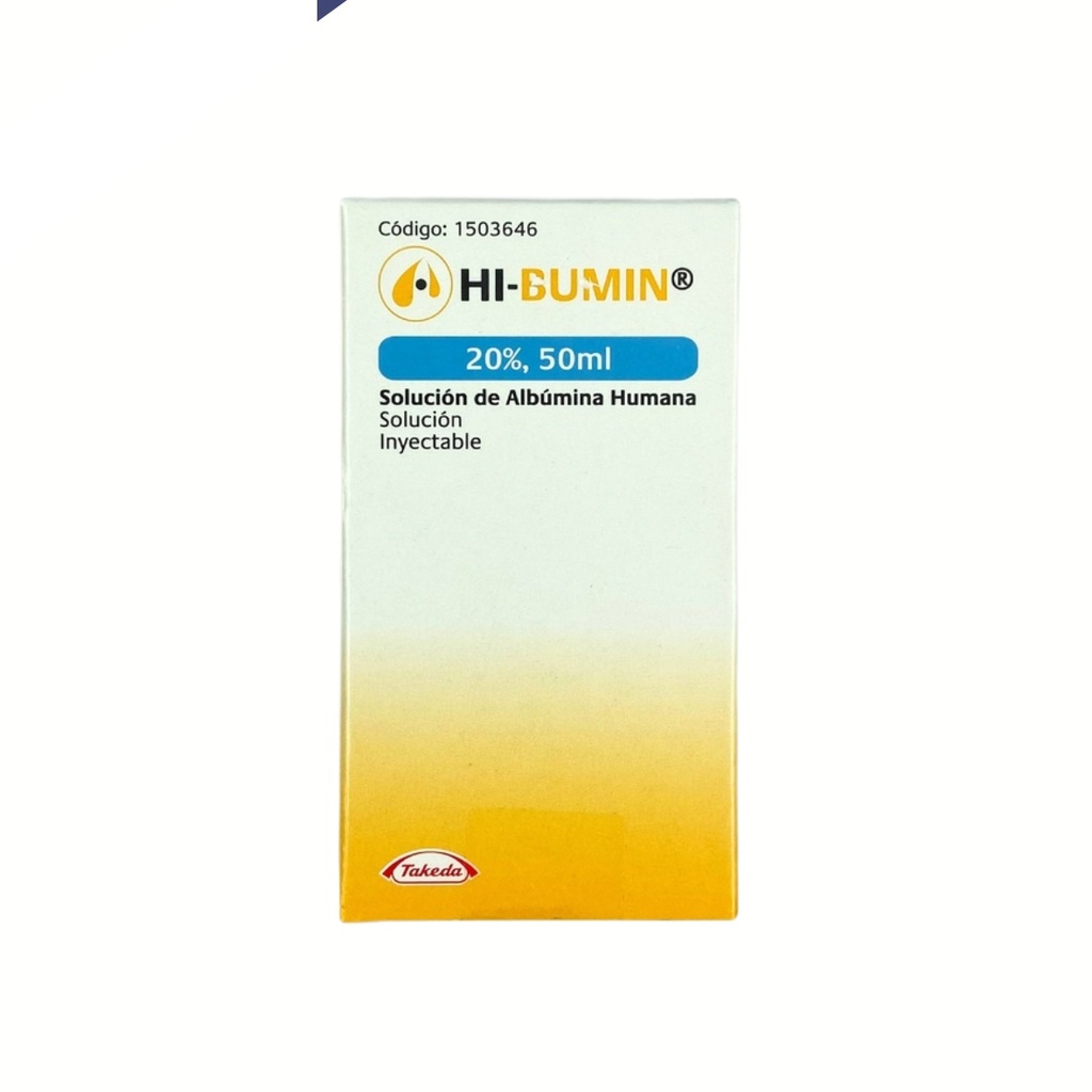 [53] ALBUMINA HUMANA 20% SOL INY 10G/50ML