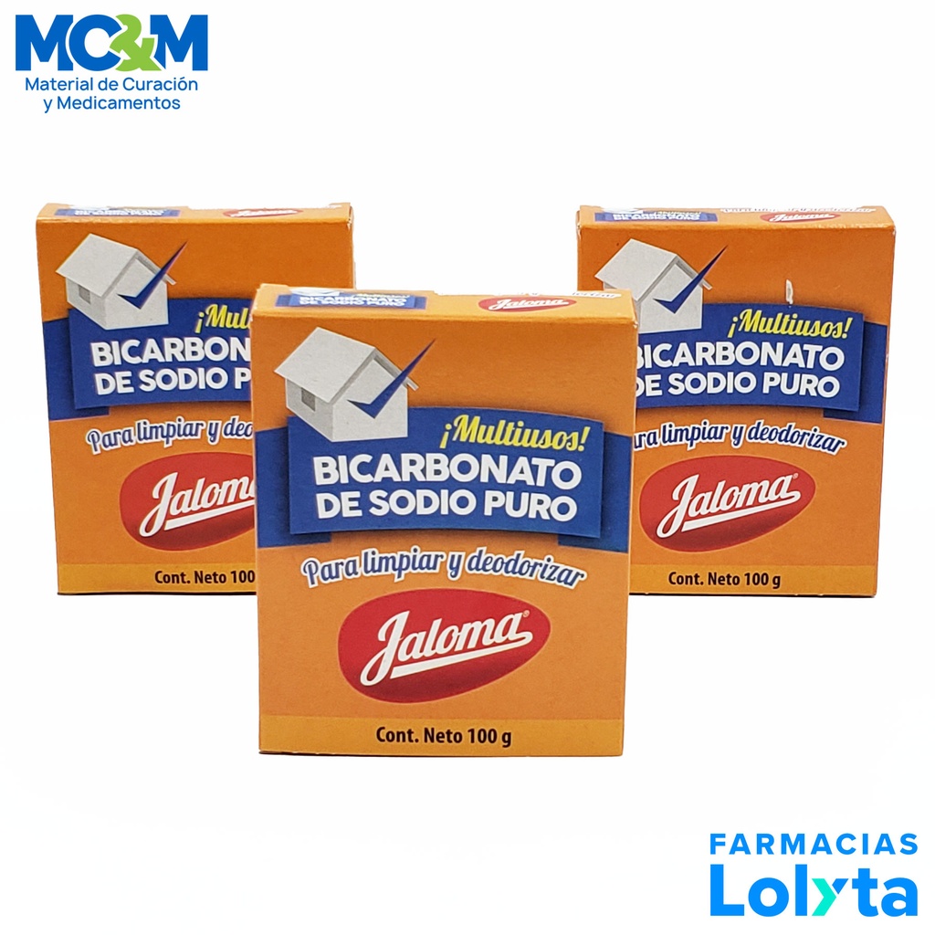 BICARBONATO DE SODIO PURO C/100 G JALOMA