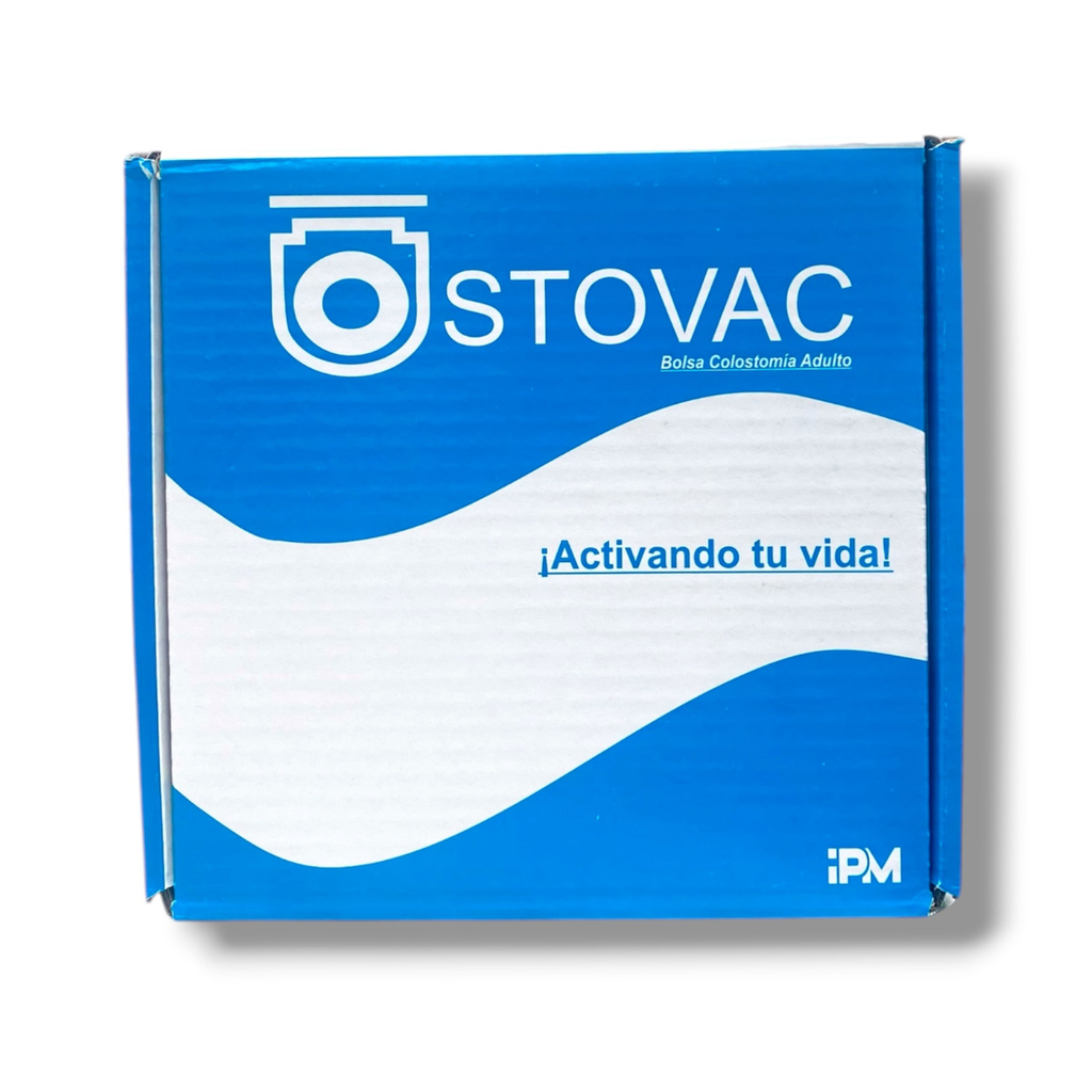 BOLSA PARA ILEOSTOMIA O COLOSTOMIA ADULTO C/10 PIEZAS OSTOVAC REF 4021 IPM