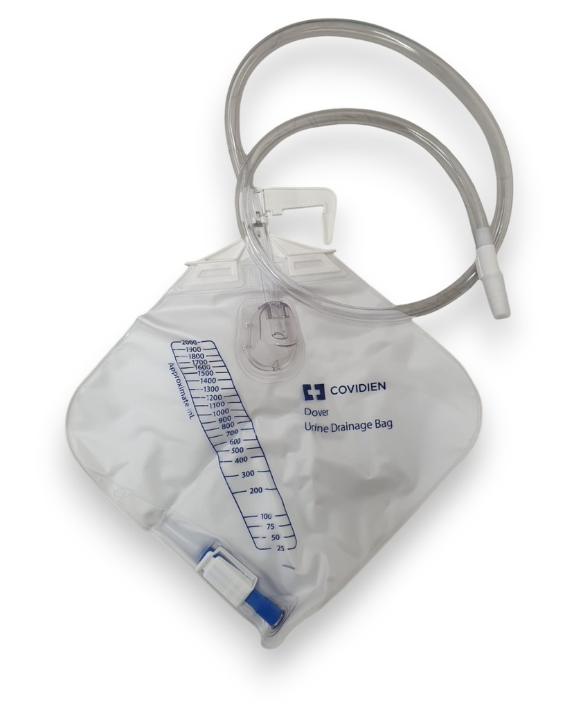 BOLSA RECOLECCION DE ORINA 2000 ML REF 3512 CARDINALHEALTH (KENGUARD)