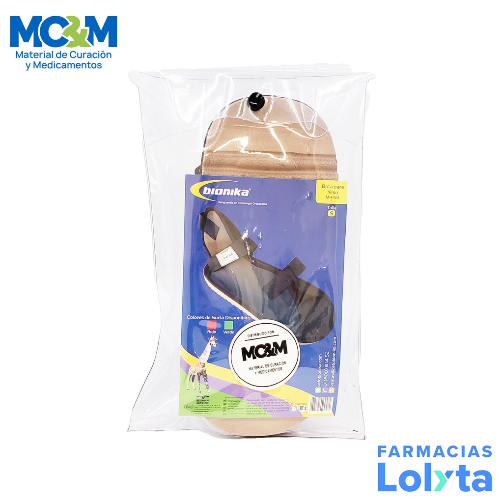 BOTA PARA YESO CHICA MH-513 BIONIKA