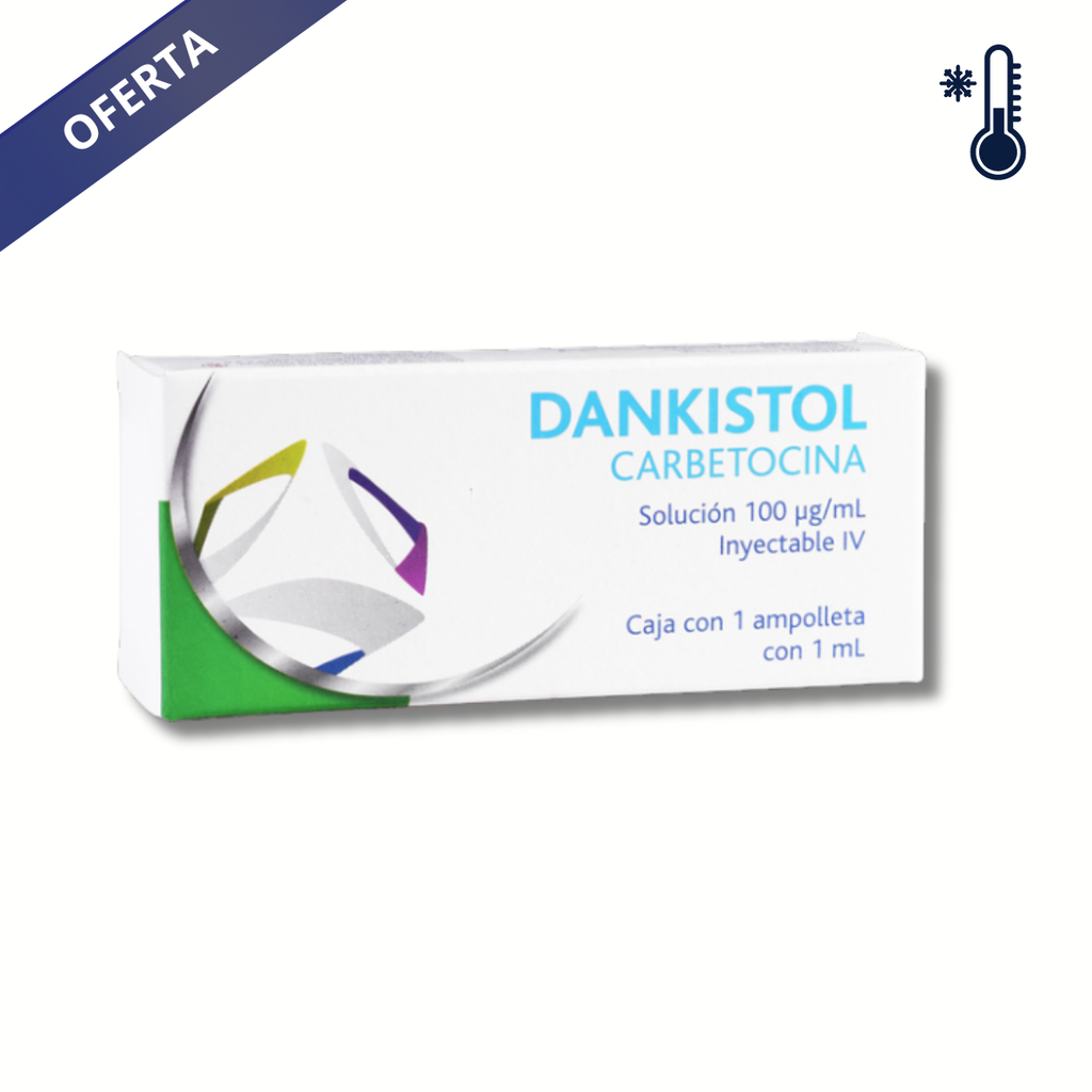 CARBETOCINA SOL INY 100 MCG/ML DANKISTOL LAB DANKEL MEDICAL (RF)