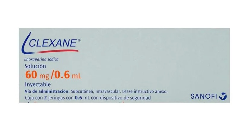 CLEXANE SOL INY 60 MG/0.6 ML C/2 JERINGAS PRELLENADAS ENOXAPARINA SODICA LAB SANOFI