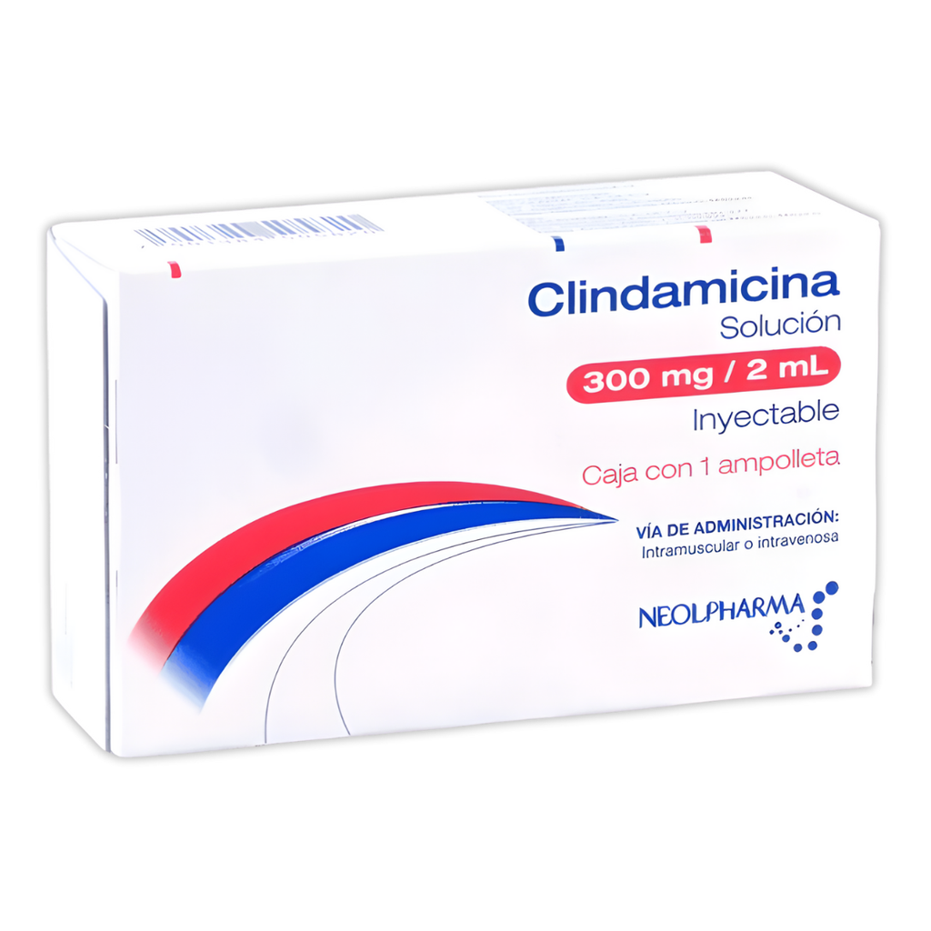 CLINDAMICINA SOL INY 300 MG/2 ML LAB NEOLPHARMA