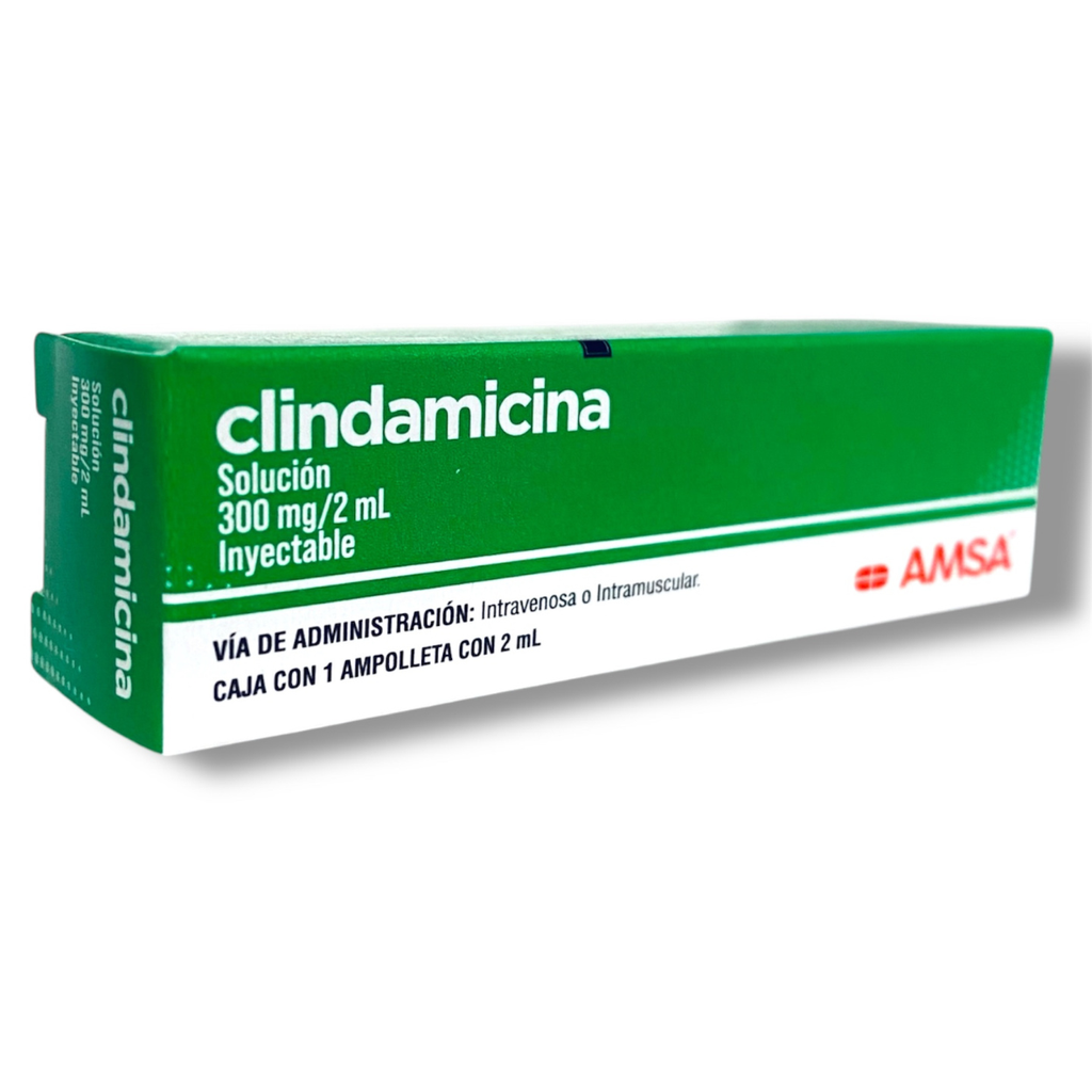 CLINDAMICINA SOL INY 300MG/2ML LAB AMSA
