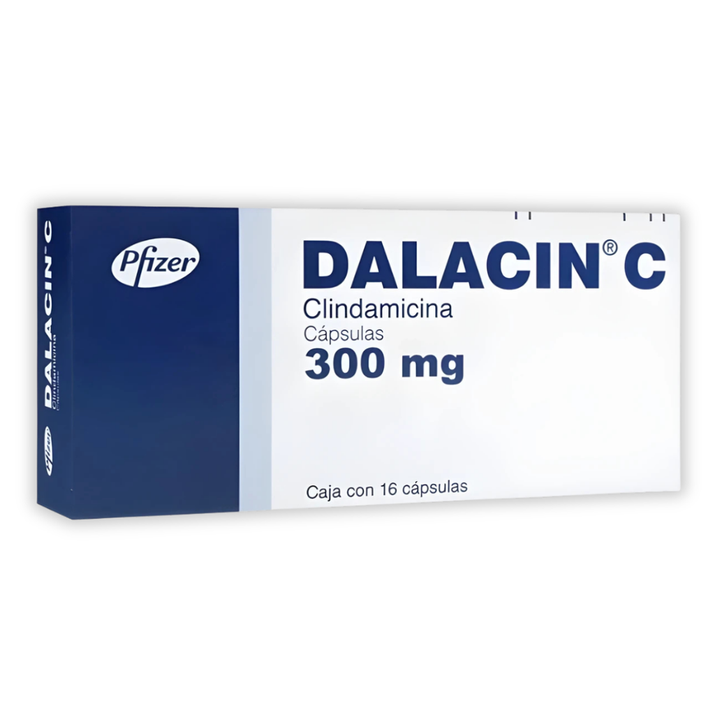 DALACIN C 300 MG C/16 CAP CLINDAMICINA LAB PFIZER