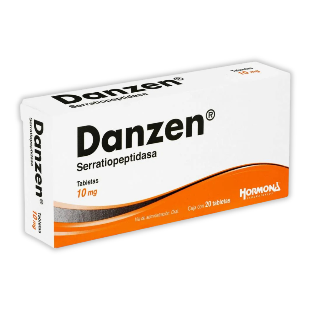 [675] DANZEN 10 MG C/20 TAB SERRATIOPEPTIDASA LAB SANFER