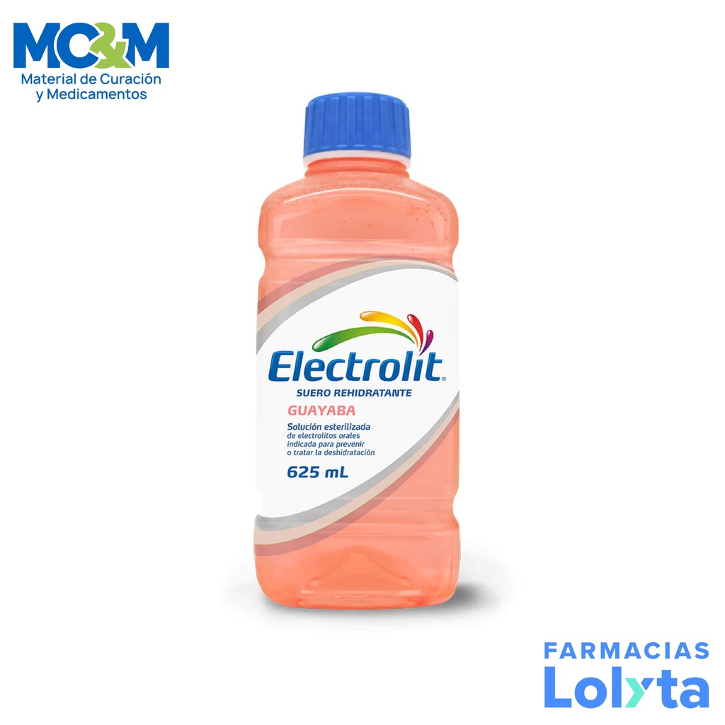 ELECTROLIT SUERO ORAL GUAYABA 625 ML PISA