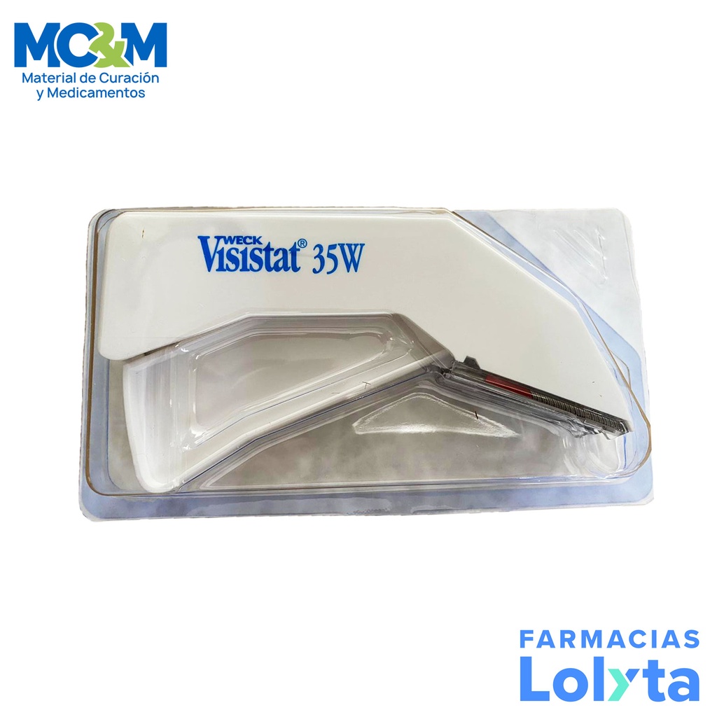 ENGRAPADORA PARA PIEL DESECHABLE 35 GRAPAS WECK VISISTAT 35 W REF 528235 TELEFLEX