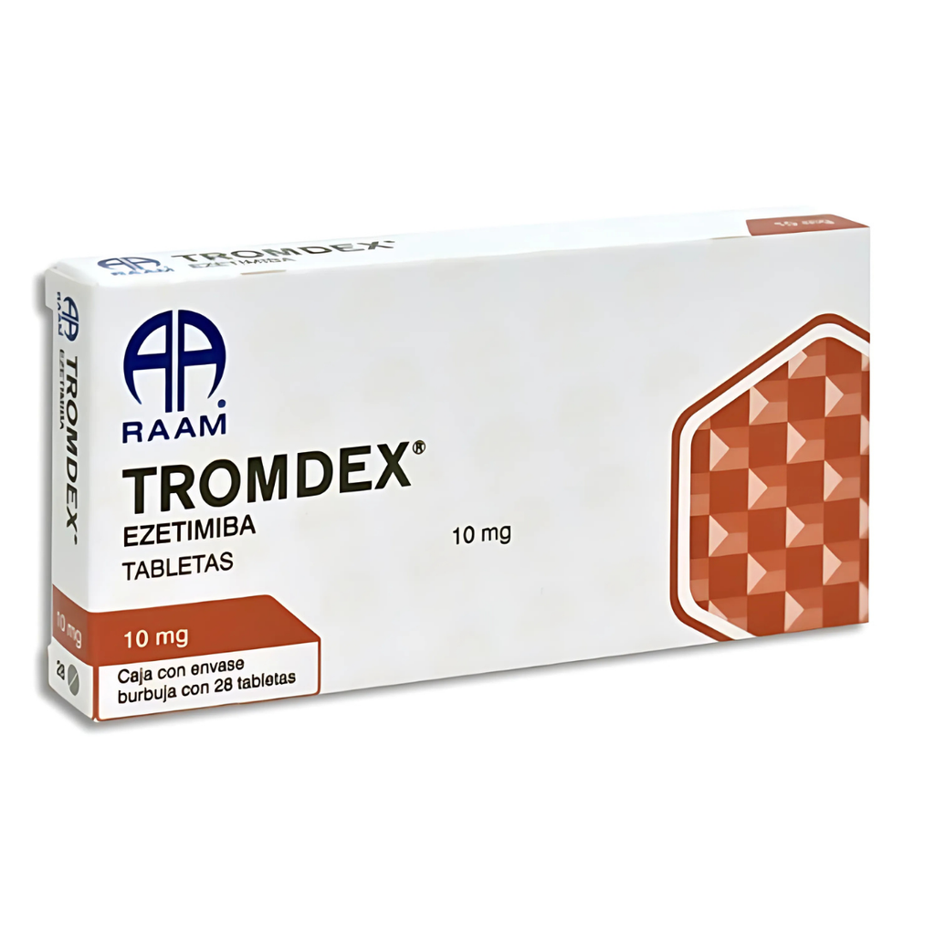 EZETIMIBA 10 MG C/28 TAB TROMDEX LAB RAAM