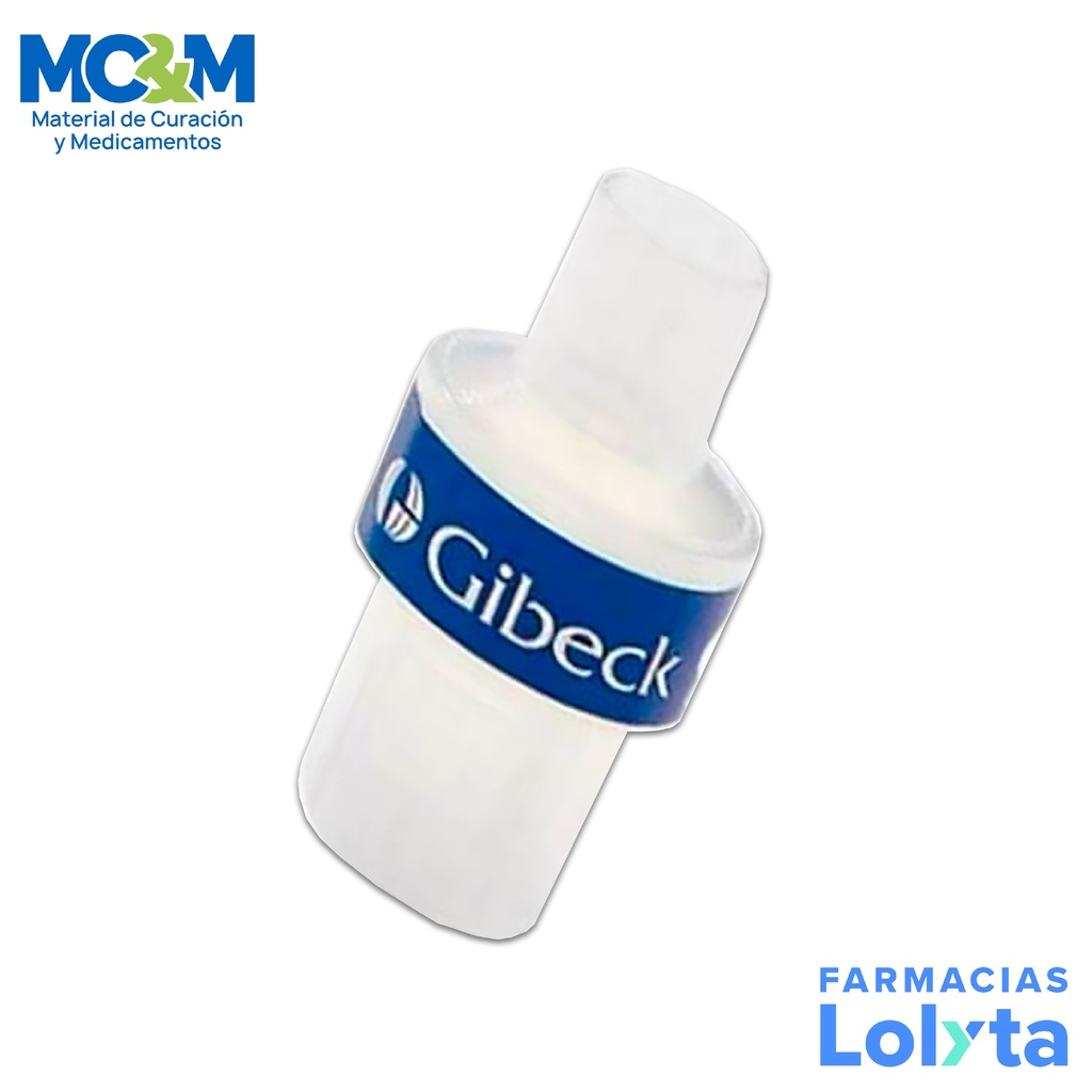 FILTRO HUMIDIFICADOR INTERCAMBIADOR DE CALOR Y HUMEDAD PEDIATRICO HUMID-VENT 1 REF 11112 HUDSON (NARIZ ARTIFICIAL)