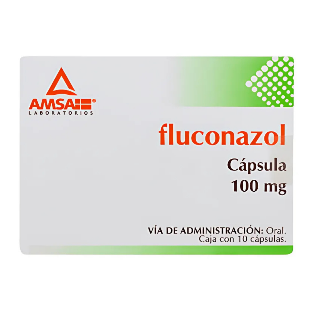 FLUCONAZOL 100 MG C/10 TAB LAB AMSA