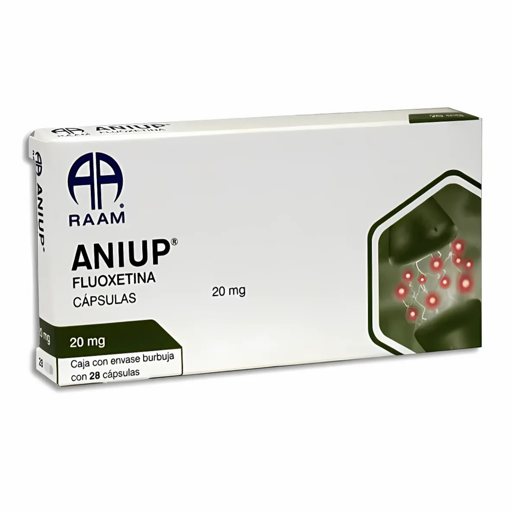 FLUOXETINA 20 MG C/28 CAP ANIUP LAB RAAM