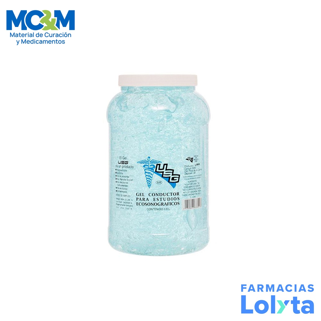 GEL PARA ULTRASONIDO 3.8 LTS USG