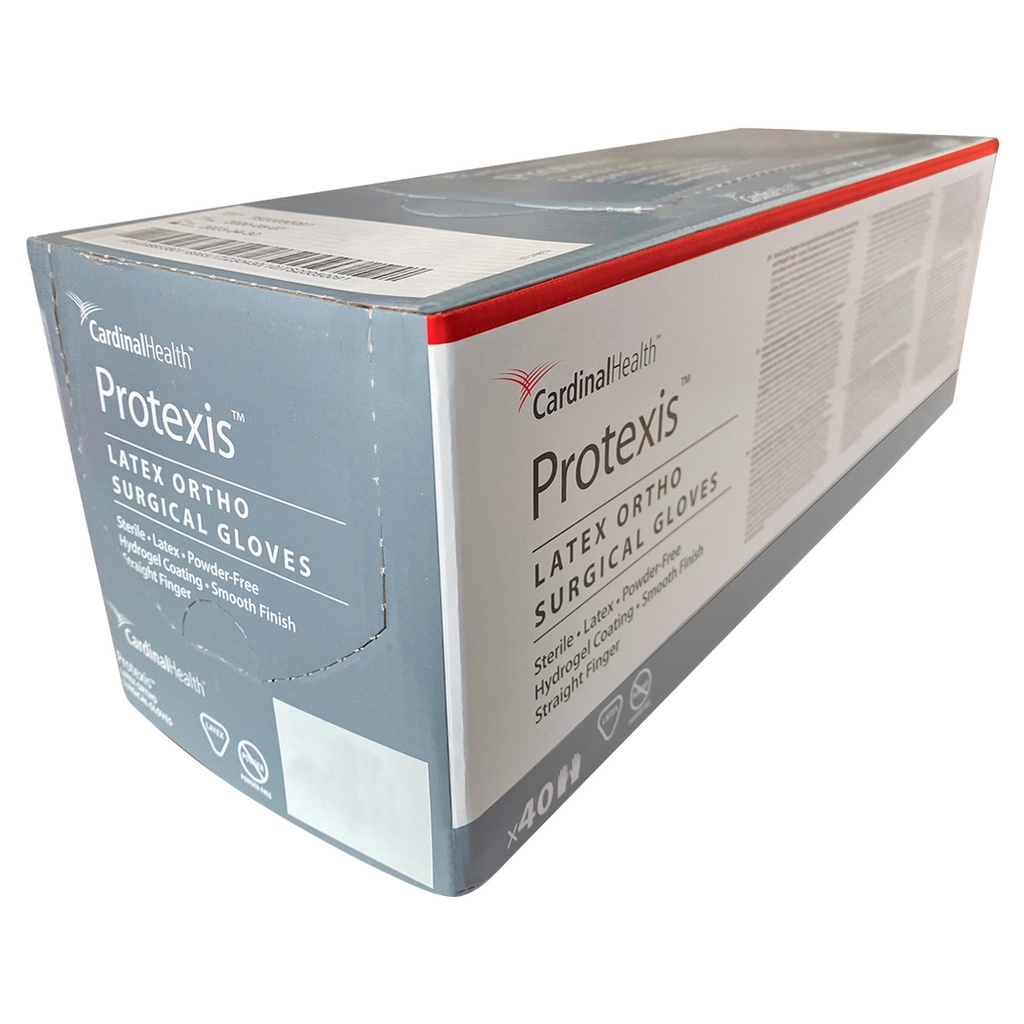 GUANTE ORTOPEDICO 7 1/2 PROTEXIS LATEX C/40 PARES (TRIFLEX) CARDINALHEALTH REF 2D72LT75 DEGASA 1321320