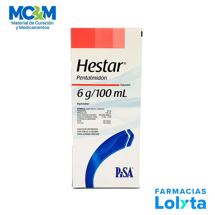 PENTALMIDON SOL INY 6G/100ML C/500 ML HESTAR FLEXOVAL LAB PISA