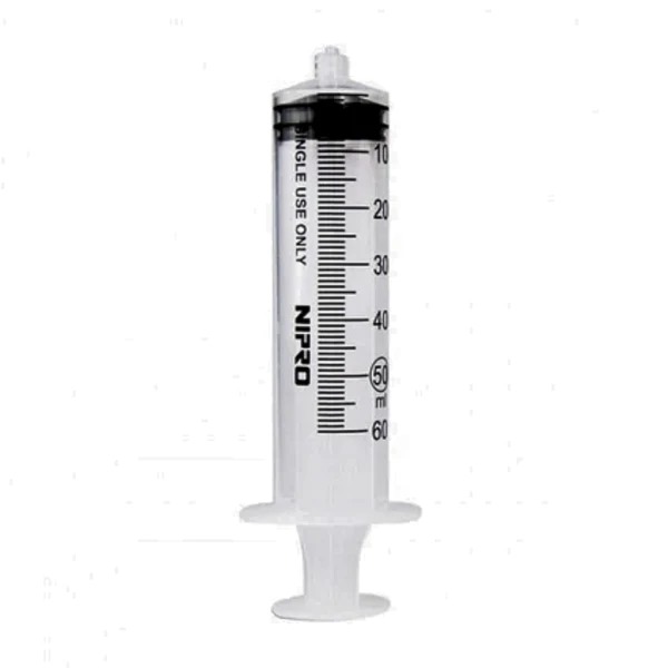 JERINGA 50 ML SIN AGUJA HIPODERMICA NIPRO
