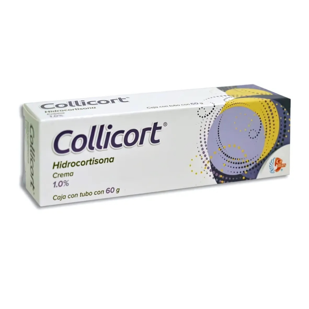 HIDROCORTISONA CREMA 1% TUBO C/60 G COLLICORT LAB COLLINS
