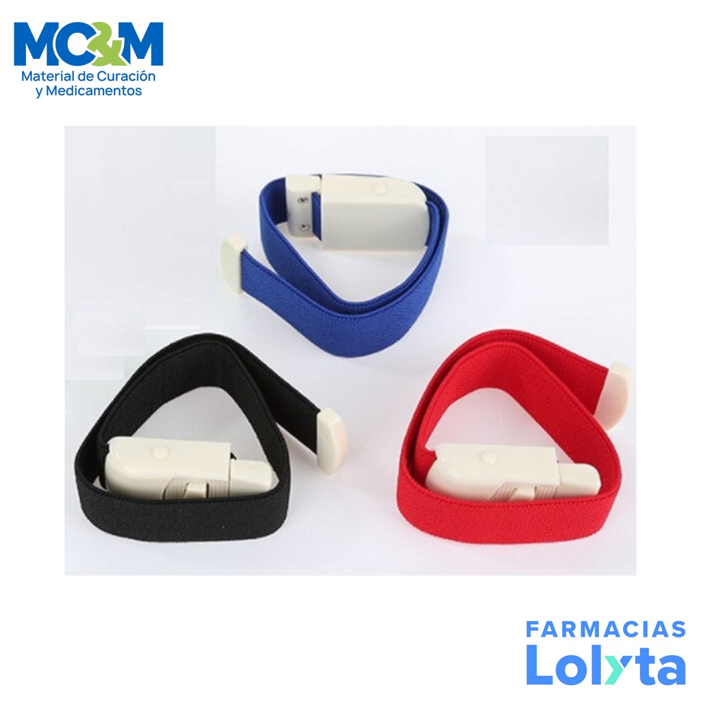 LIGADURA P/TORNIQUETE PARA VENOCLISIS 42 CM