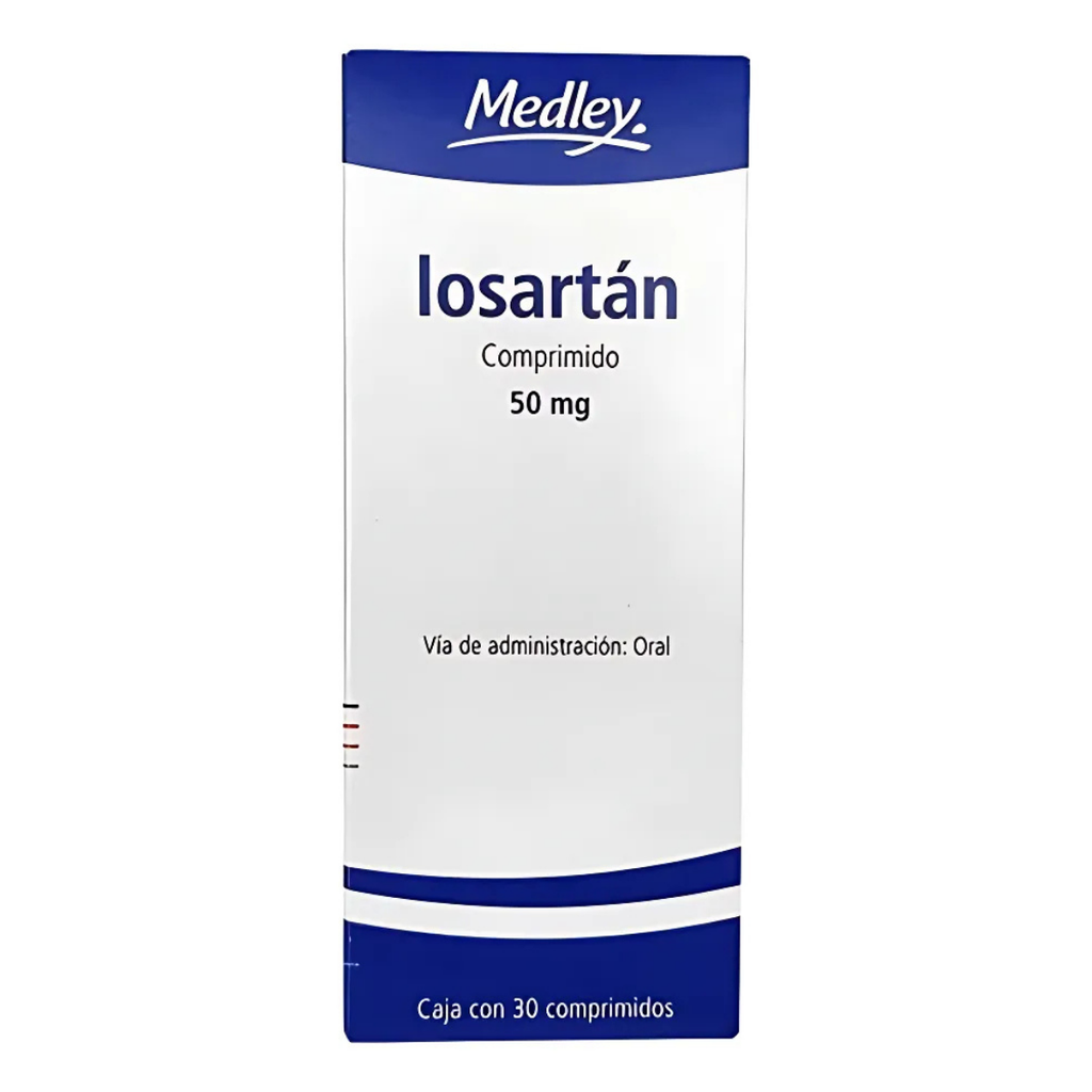 LOSARTAN 50 MG C/30 TAB LAB MEDLEY