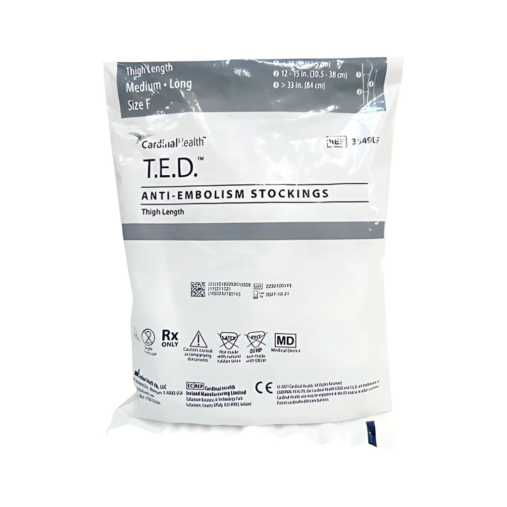 MEDIA ANTIEMBOLICA MEDIANA LARGA AL MUSLO TED REF 3549LF CARDINAL HEALTH