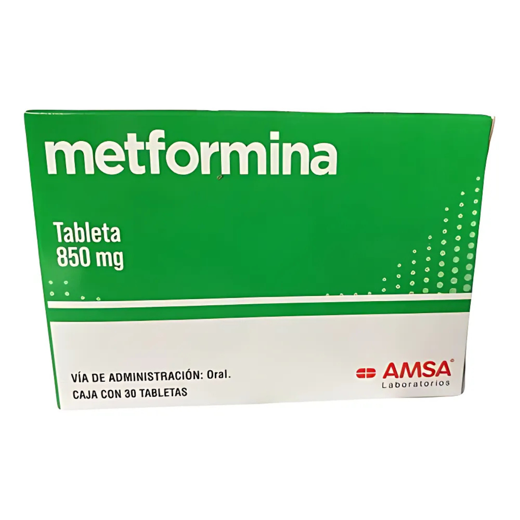 METFORMINA 850 MG C/30 TAB LAB AMSA