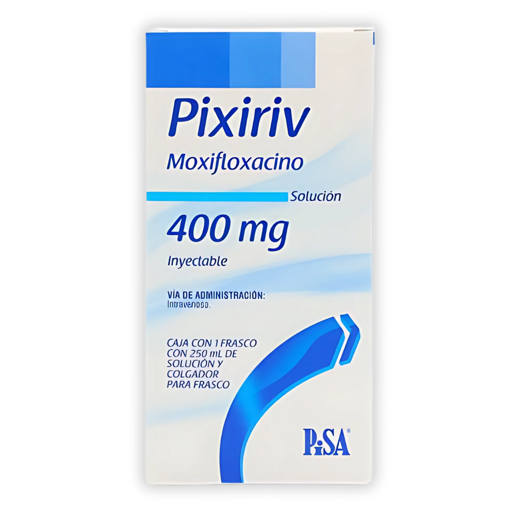 MOXIFLOXACINO SOL INY 400 MG/250 ML PIXIRIV LAB PISA