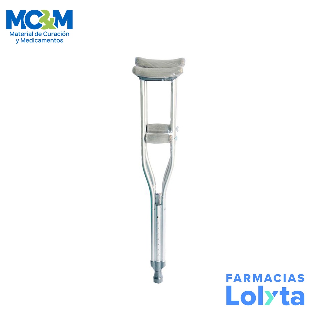 MULETA EQUIPADA DE ALUMINIO CHICA C/2 PZ