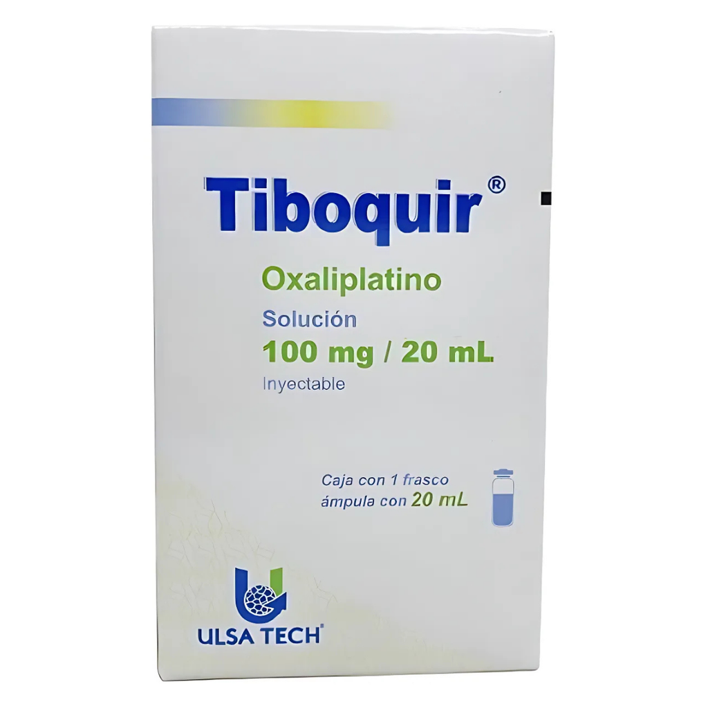 OXALIPLATINO SOL INY 100 MG/20 ML TIBOQUIR LAB ULSA TECH
