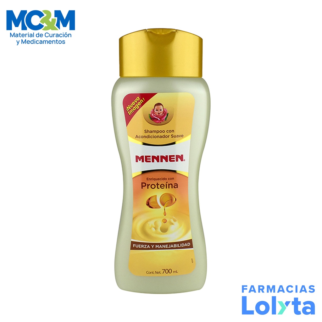 SHAMPOO 2 EN 1 CON ACONDICIONADOR C/700 ML MENNEN
