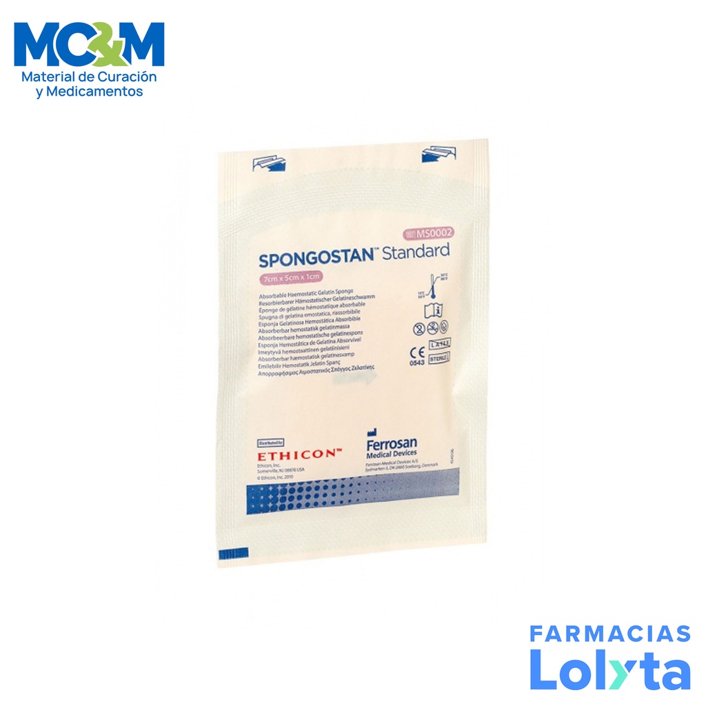 SPONGOSTAN STANDAR 7X5X1CM JOHNSON REF MS0002