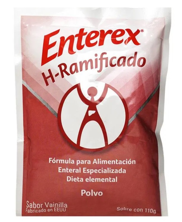 ENTEREX H-RAMIFICADO POLVO C/110 G FORMULA PARA ALIMENTACION ENTERAL ESPECIALIZADA LAB DIGRIF