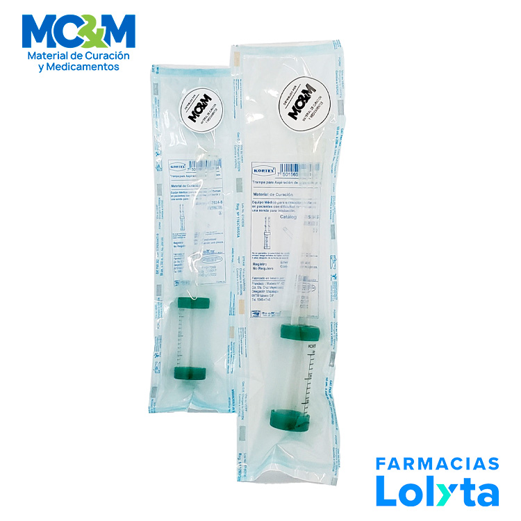 TRAMPA PARA ASPIRAR SECRECIONES K-7534-S TROKAR