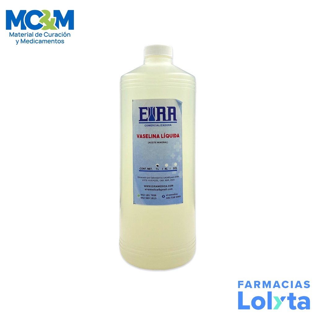 VASELINA LIQUIDA SIMPLE 1 L EIRA