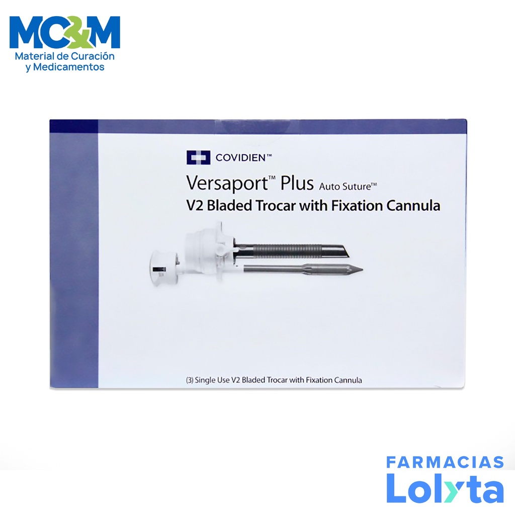 VERSAPORT PLUS V2 5MM -12MM REF 179096PF COVIDIEN