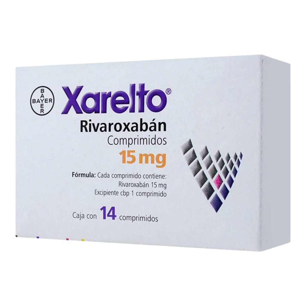 [974] XARELTO 15 MG C/14 COMPRIMIDO RIVAROXABAN LAB BAYER