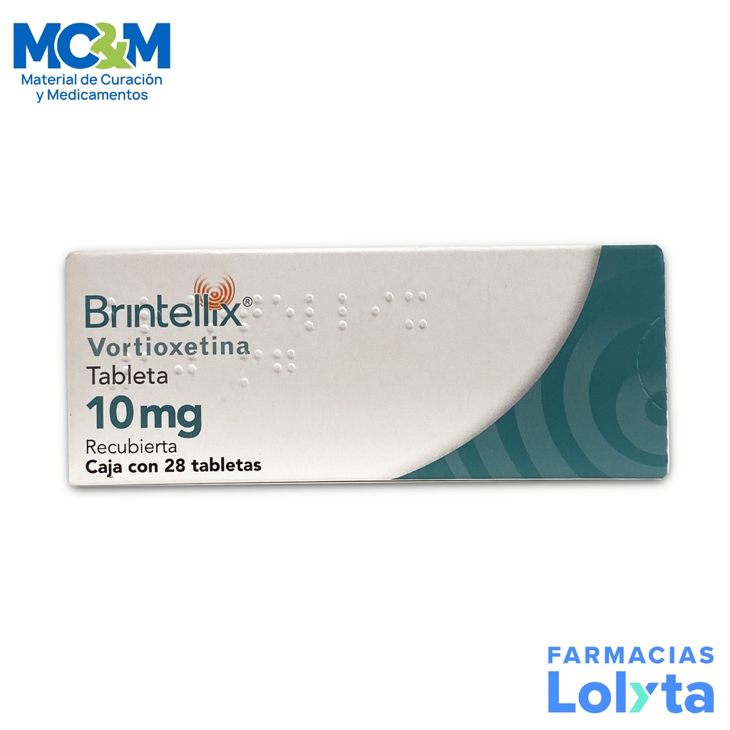 BRINTELLIX 10 MG C/28 TAB RECUBIERTAS VORTIOXETINA LAB LUNDBECK