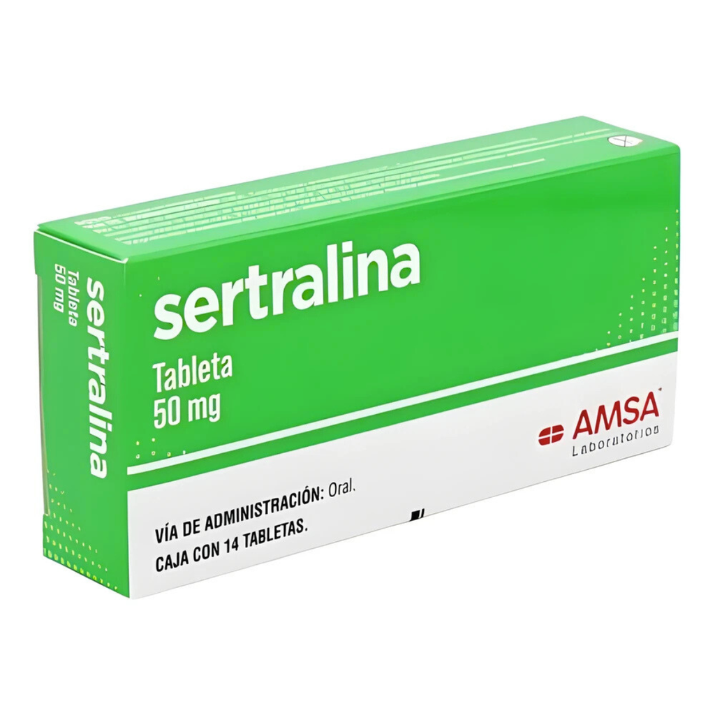 SERTRALINA 50 MG C/14 TAB LAB AMSA