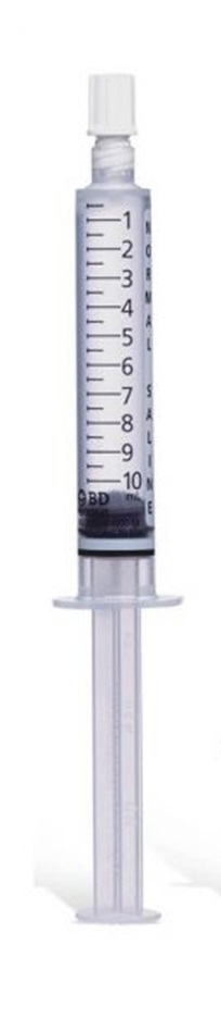 JERINGA POSIFLUSH PRE-LLENADA DE SOLUCION SALINA 10 ML C/30 PZA REF 306565 BD