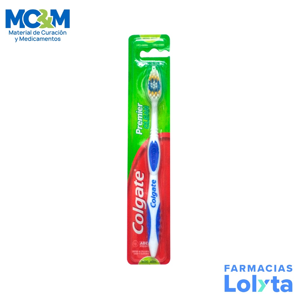 CEPILLO DENTAL PREMIER CLEAN MEDIO COLGATE