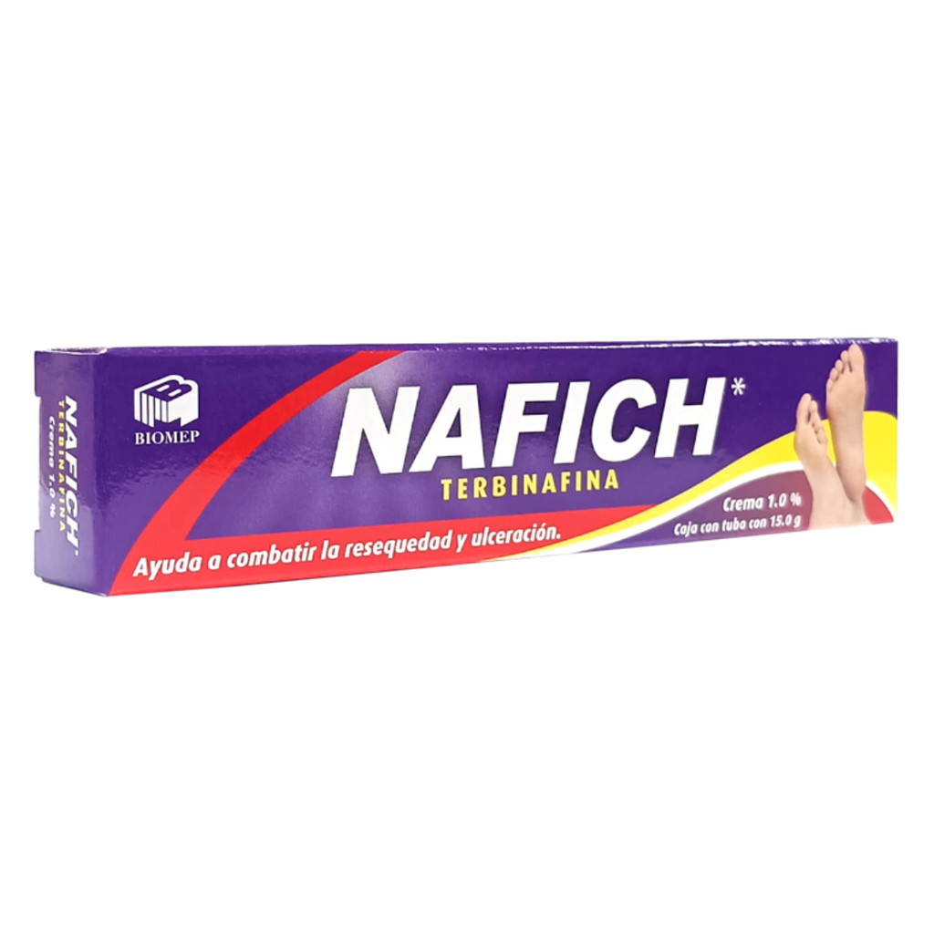 [1566] TERBINAFINA CREMA 1% C/15 G NAFICH LAB BIOMEP