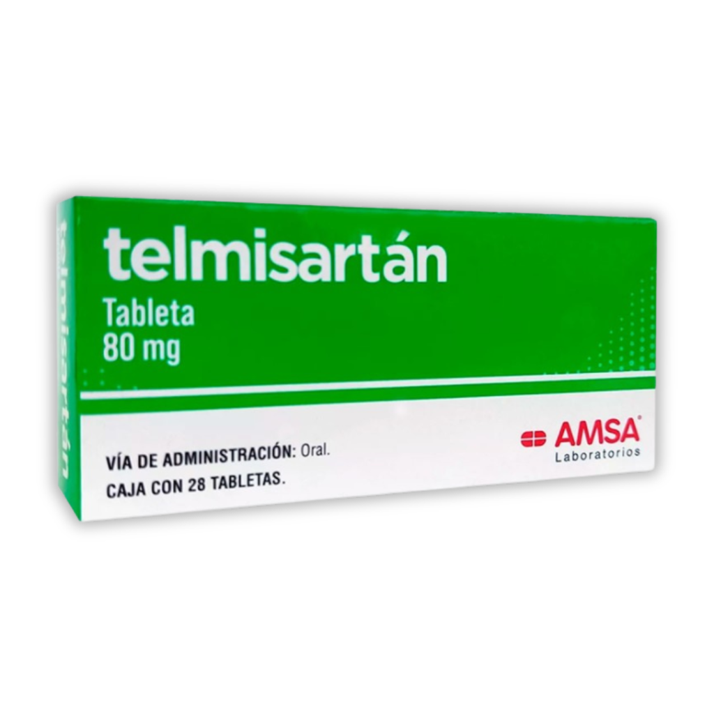 TELMISARTAN 80 MG C/28 TAB LAB AMSA