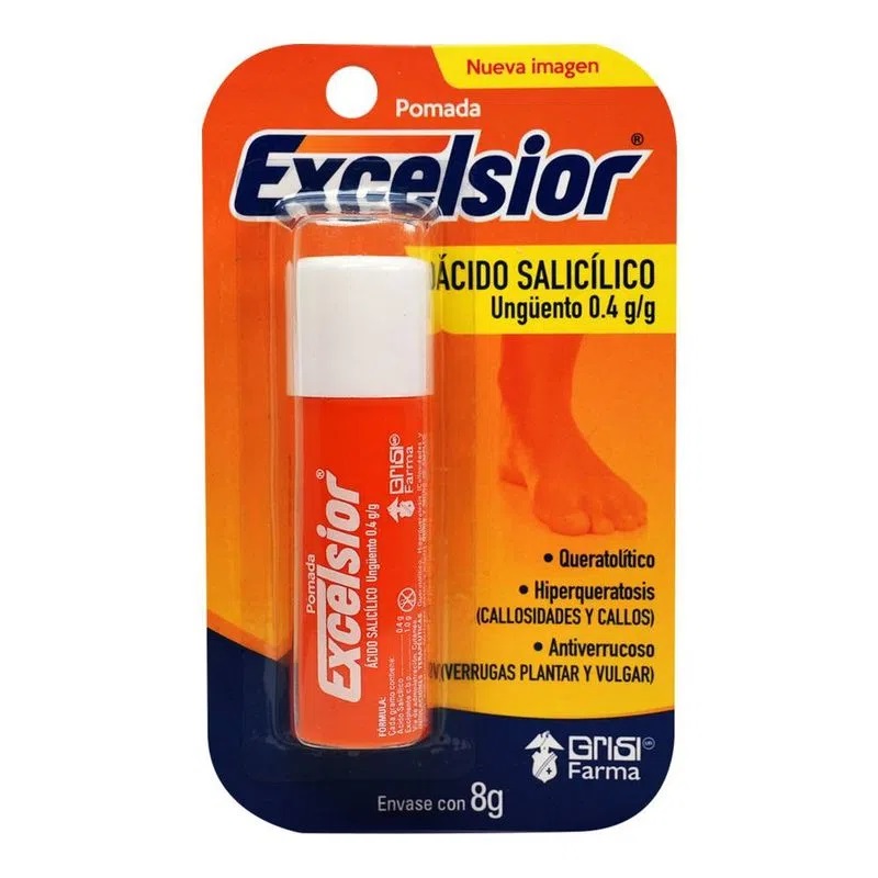POMADA EXCELSIOR 0.4G/G C/8G ACIDO SALICILICO LAB GRISI FARMA