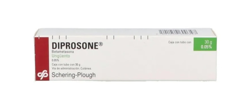 DIPROSONE UNGÜENTO 0.05% C/30 G BETAMETASONA LAB SCHERING PLOUGH
