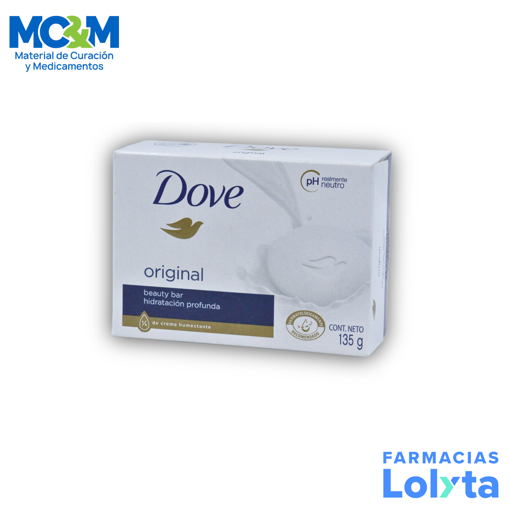 JABON EN BARRA DOVE ORIGINAL 135 G UNILEVER