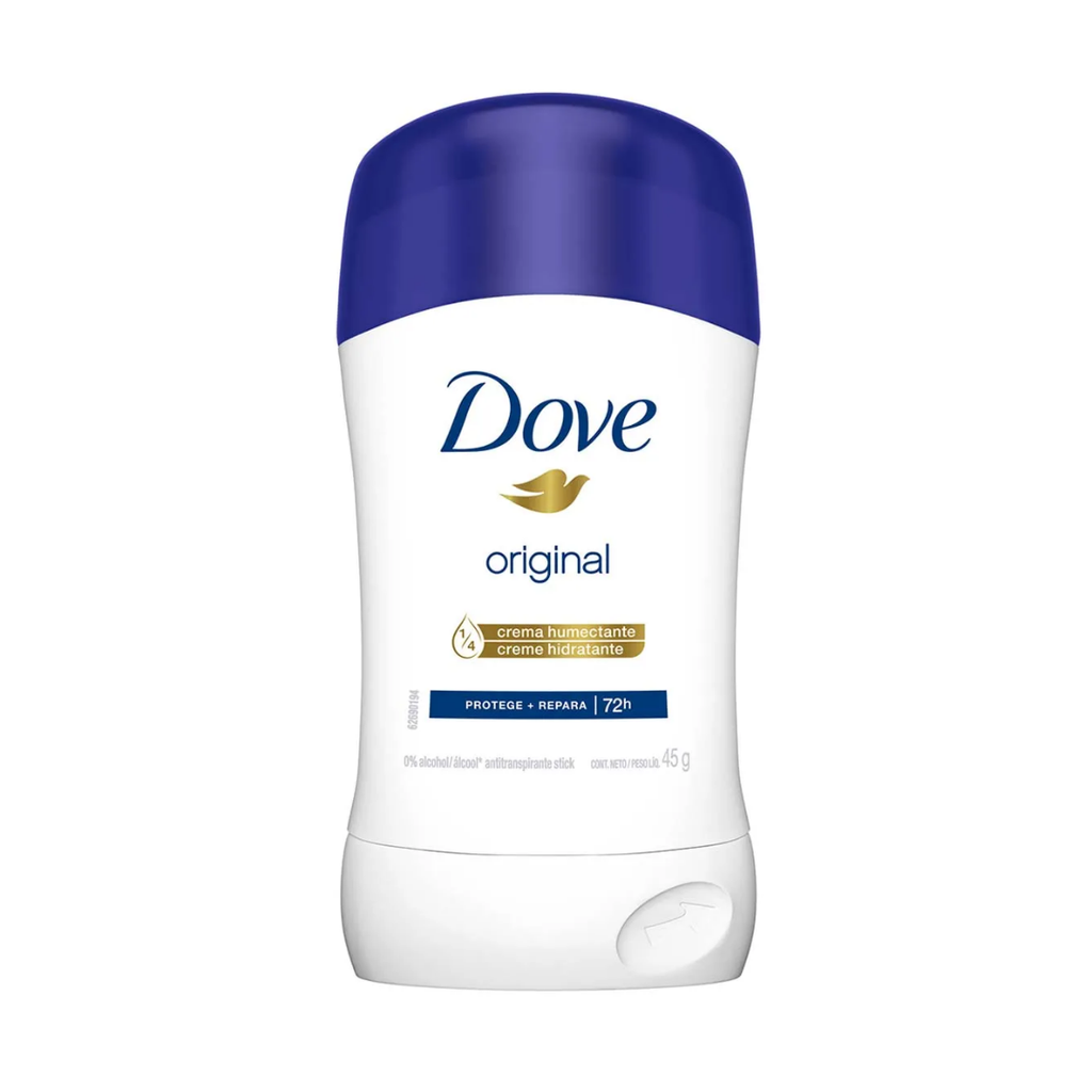 ANTITRANSPIRANTE EN BARRA DOVE ORIGINAL 72 H 45 G UNILEVER