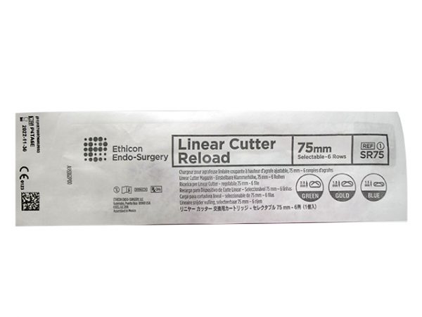 CARTUCHO LINEAL CORTANTE PARA ENGRAPADORA 75 MM REF SR75 ETHICON