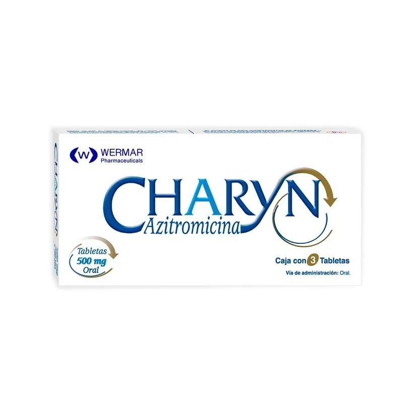 AZITROMICINA 500 MG C/3 TAB CHARYN LAB WERMAR