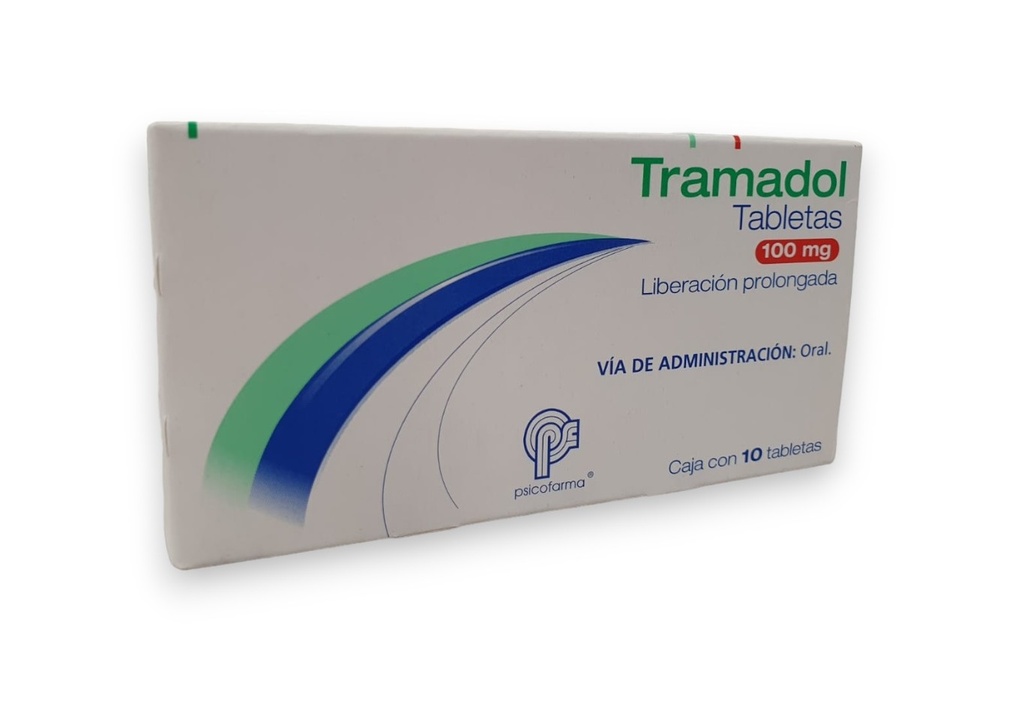 TRAMADOL 100 MG C/10 TAB LAB PSICOFARMA